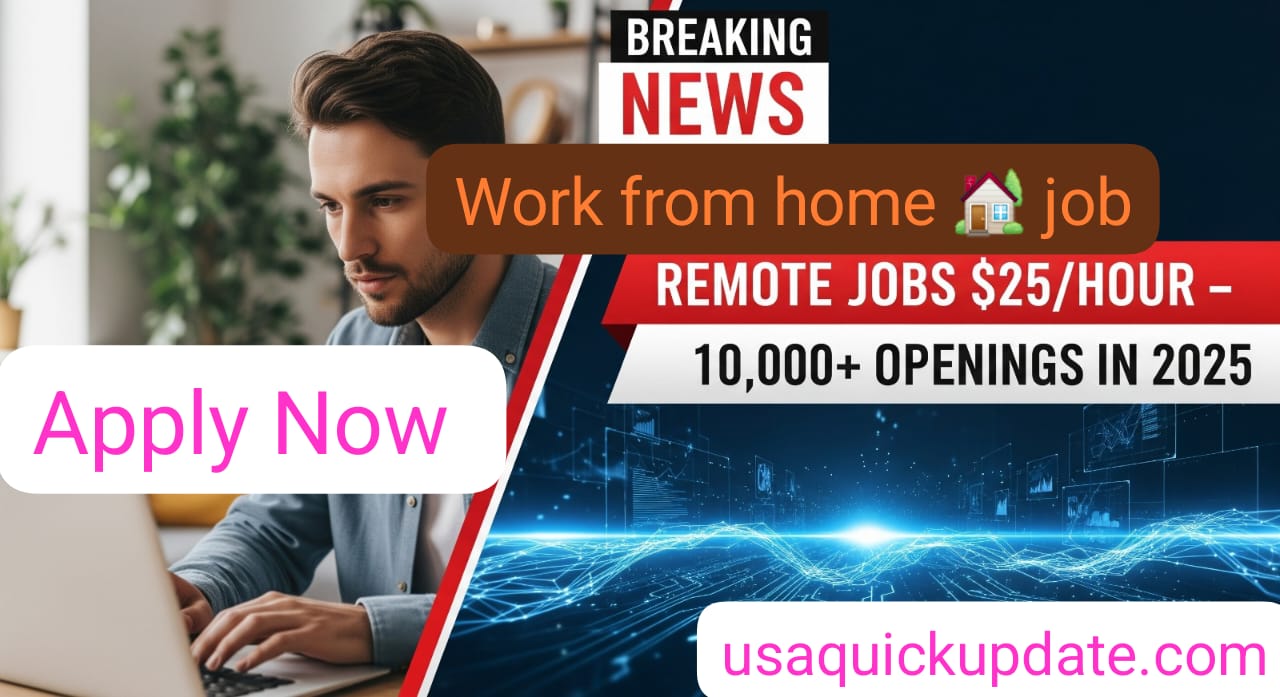 remote jobs paying $25 hour