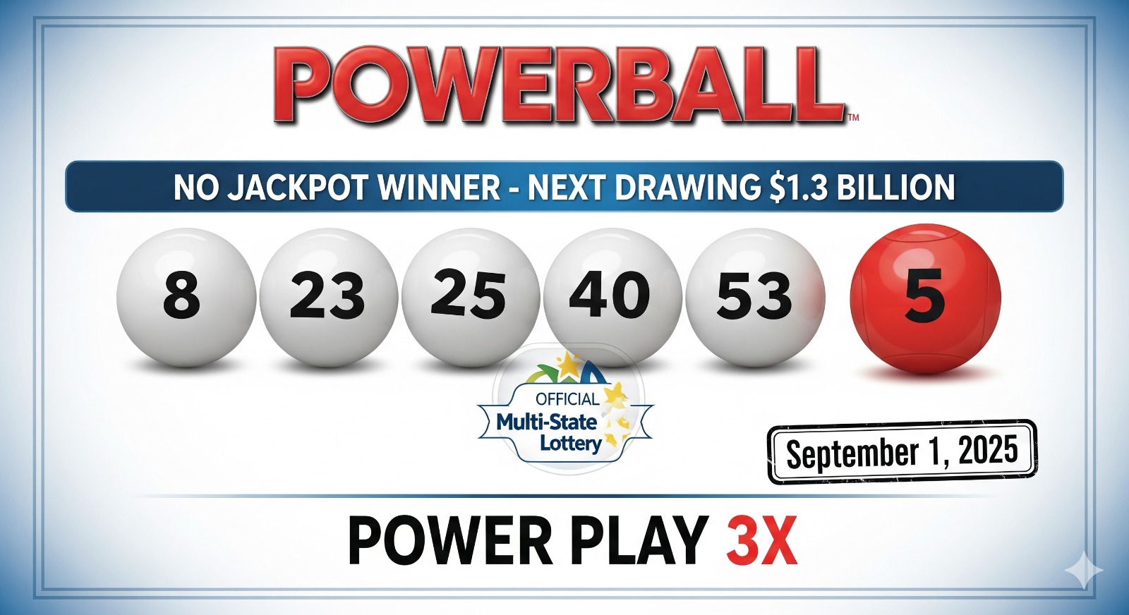 Powerball September 2025
