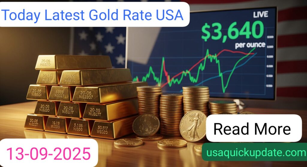 Gold Rate USA Today