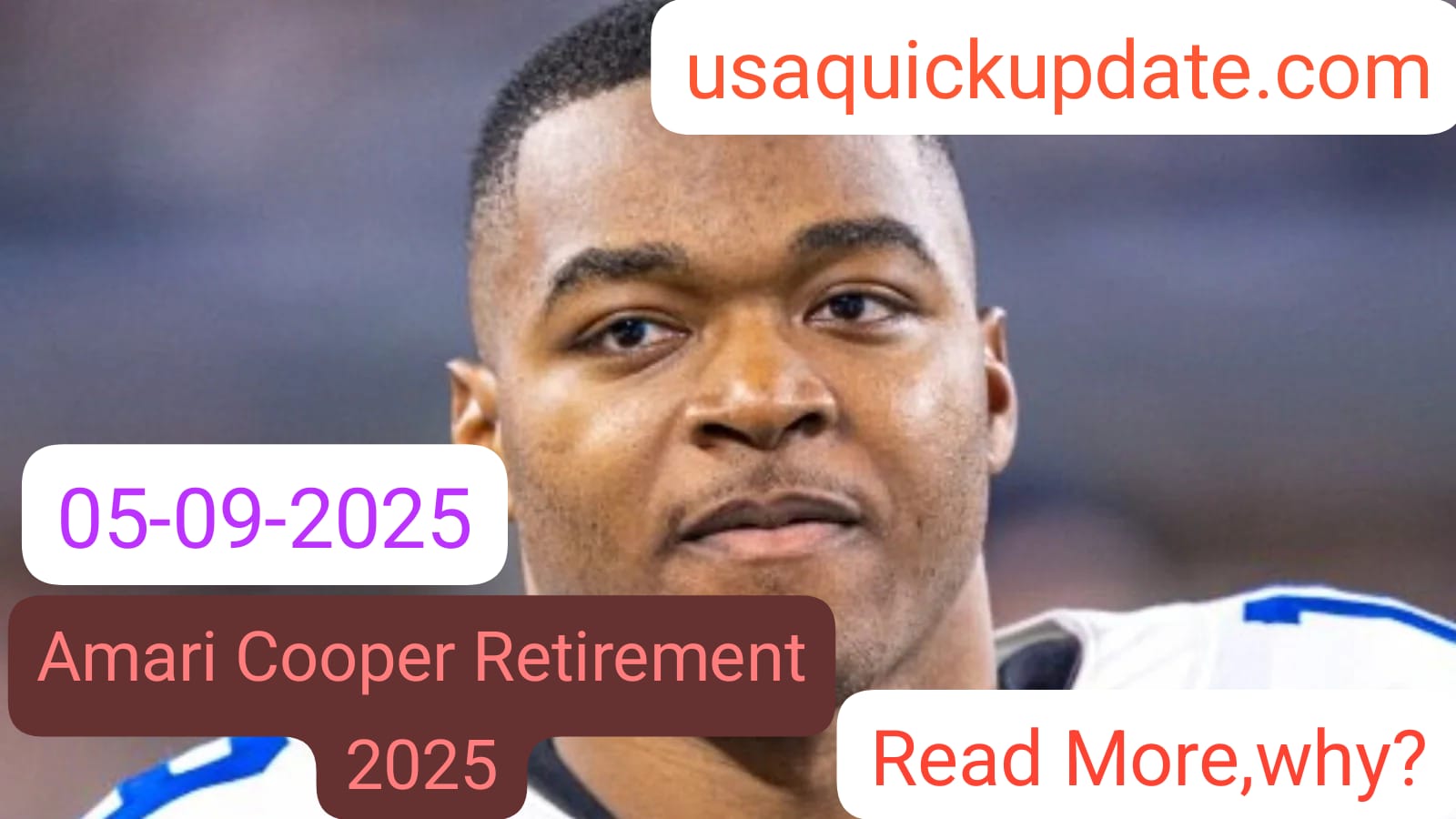 Amari Cooper Retirement 2025