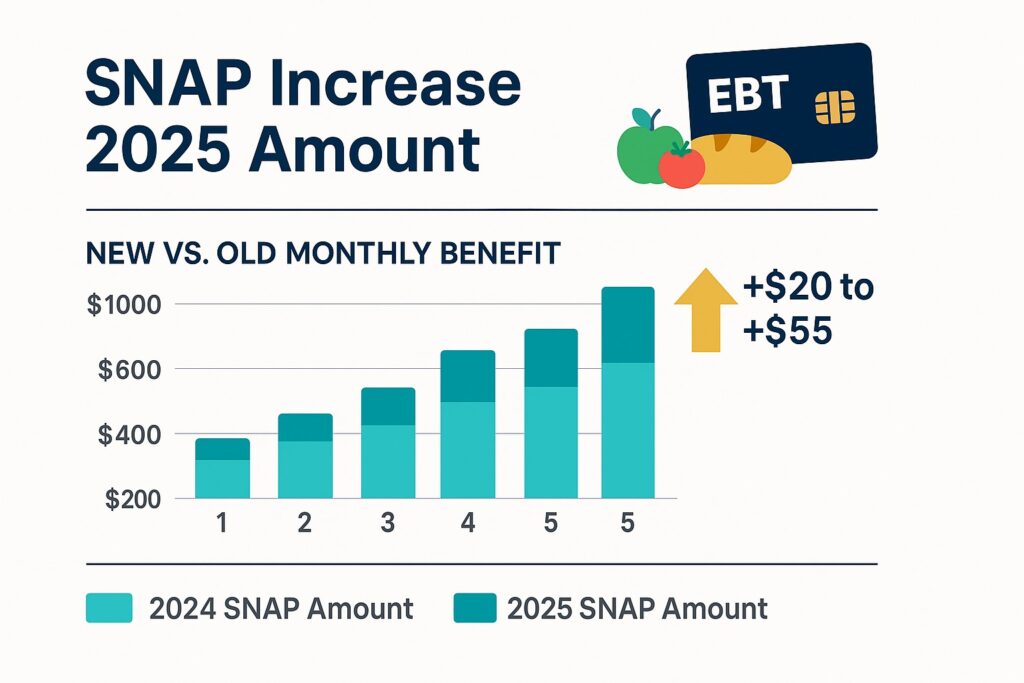 SNAP Increase 2025 Amount