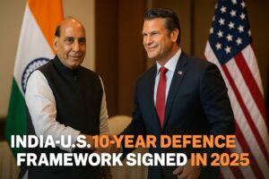 India–US 10-Year Defence & Strategic Framework (2025–2035) Explained | Indo-Pacific Security Partnership