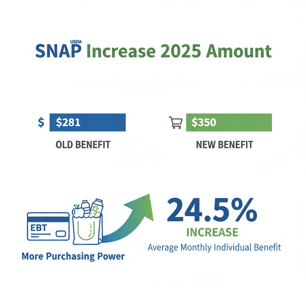 SNAP Increase 2025 Amount