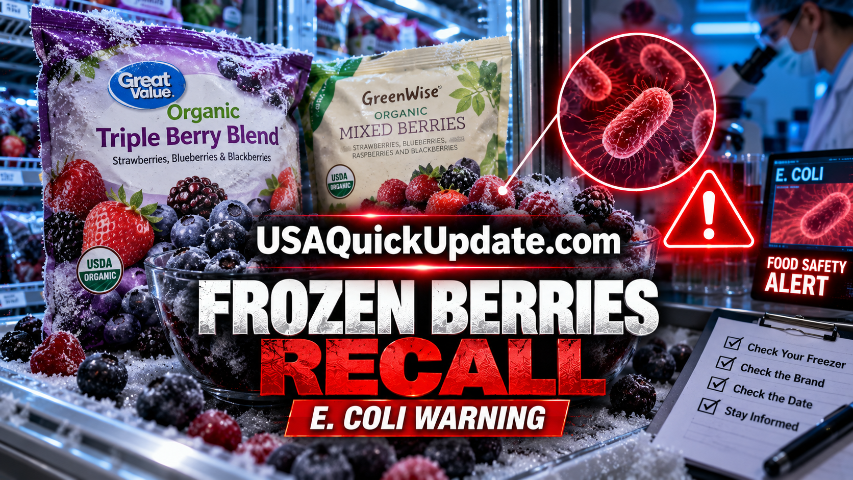 FDA frozen food recalls 2026