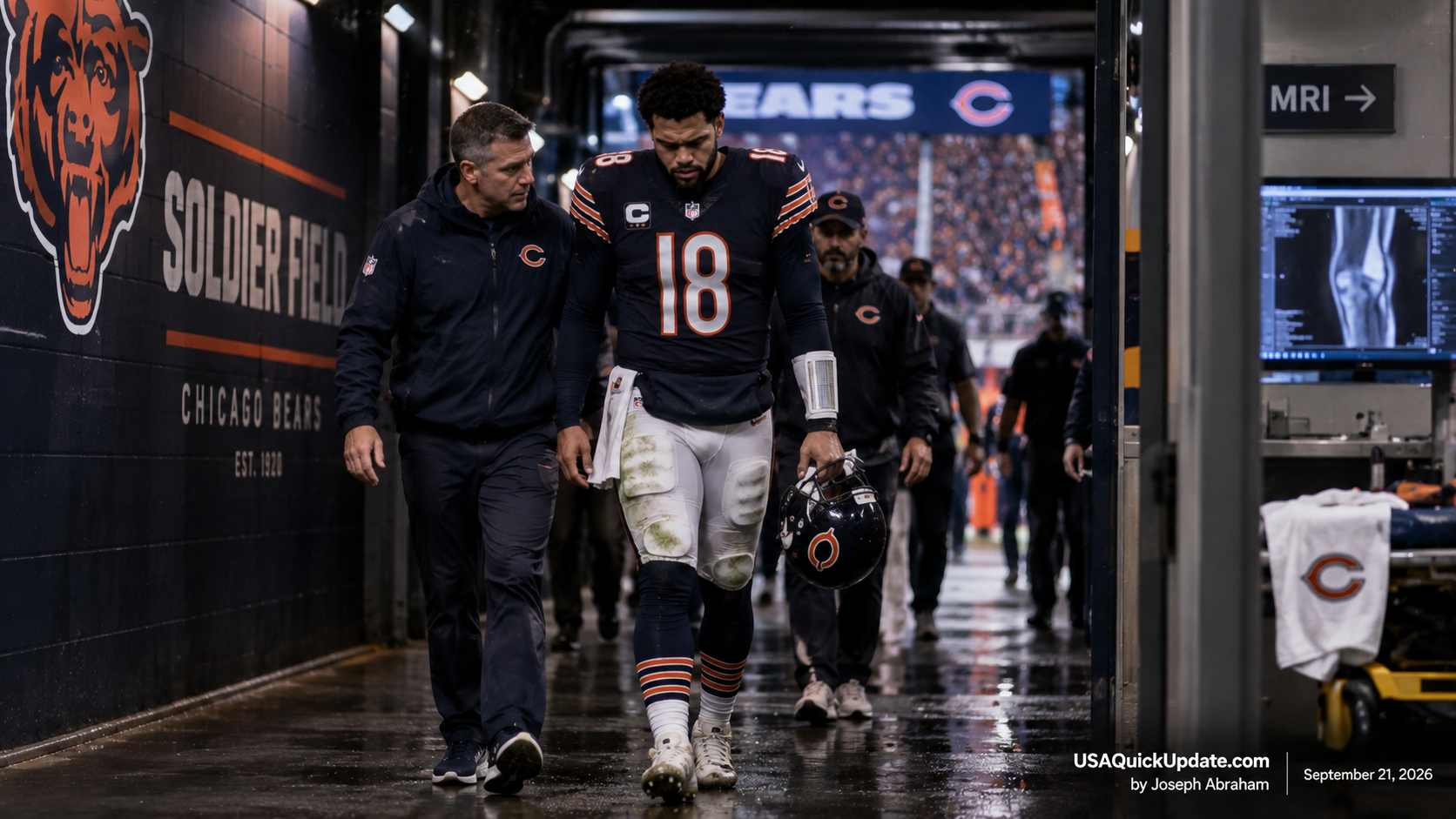 Caleb Williams injury update