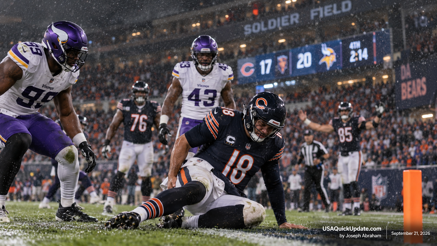 Caleb Williams injury update
