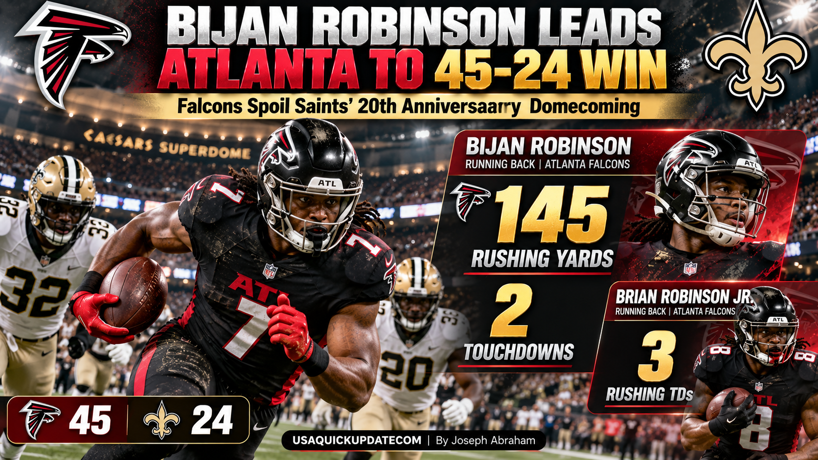 Saints vs Falcons
