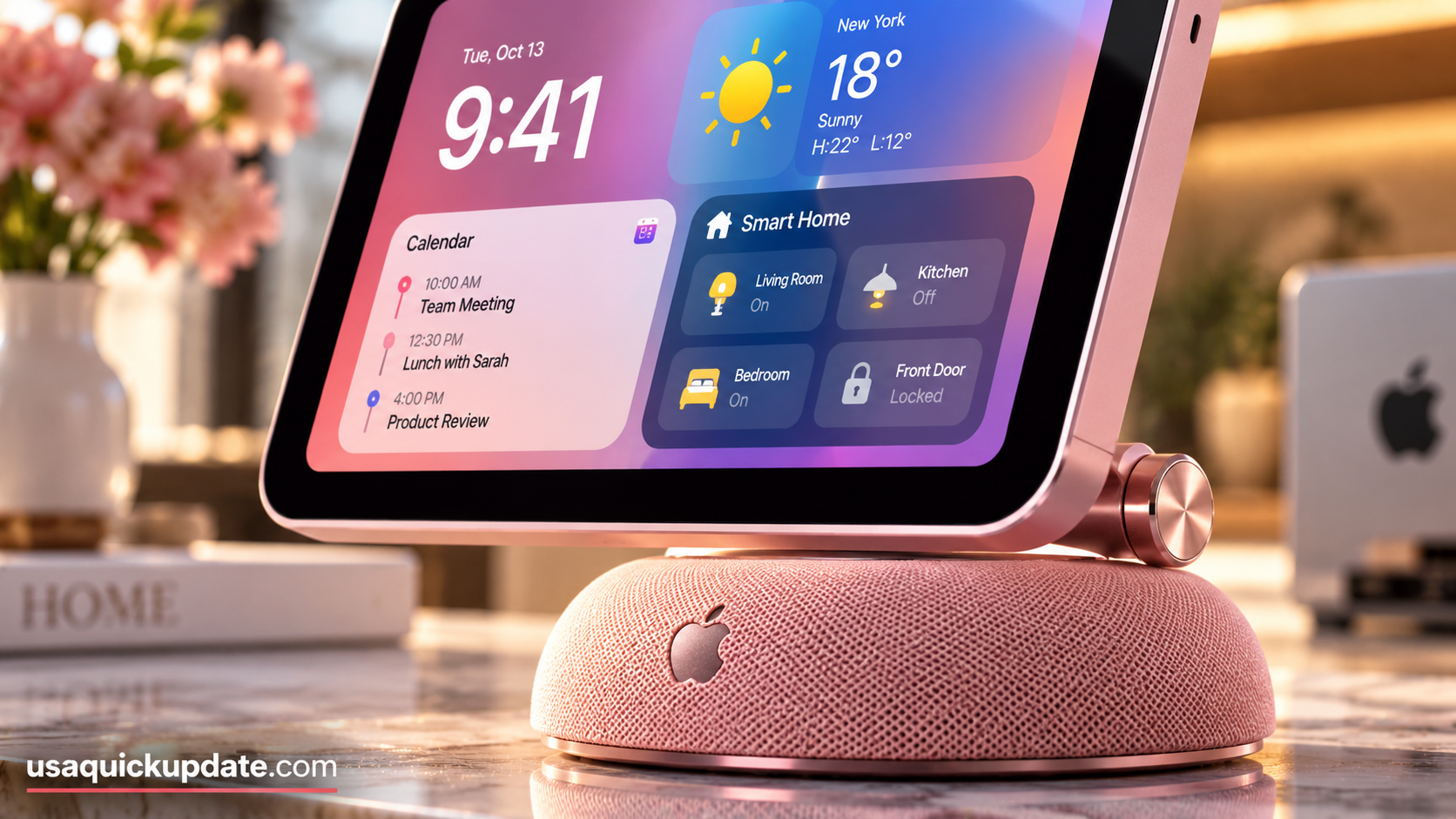 Apple HomeView smart display