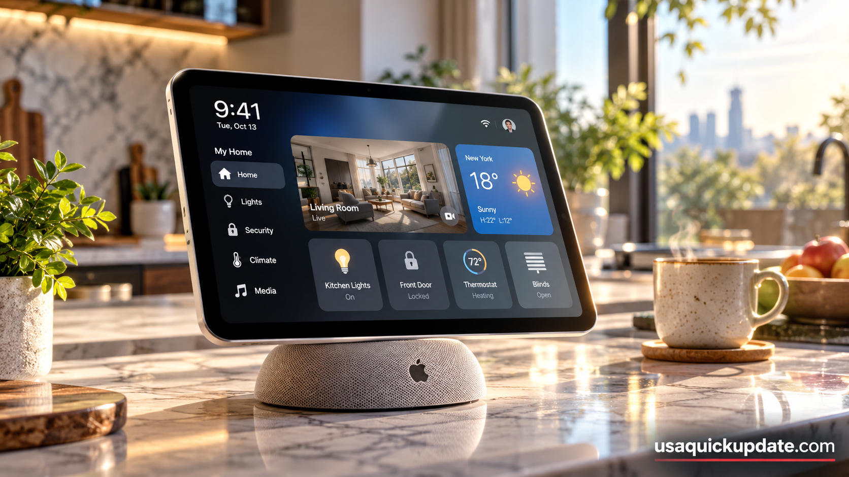 Apple HomeView smart display